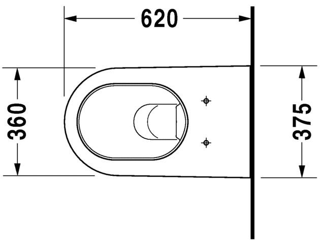 Унитаз с функцией биде Duravit Starck 2 253309 ФОТО