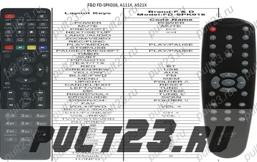 F&D FD-SPK016, A111X, A521X,  FENDA FD-SPK016, A111X, A521X