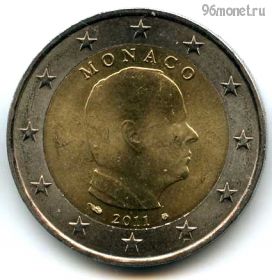 Монако 2 евро 2011