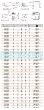 Оправка для фрез 7620-30-12-40 кон.30/12 Bison Bial