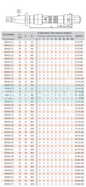 Штанга для горизонтально-фрезерного станка 7188-50-50-400 мм Bison Bial