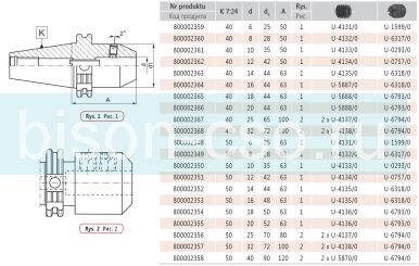 Оправка тип Weldon 7628-40-20-63  AD  Bison Bial