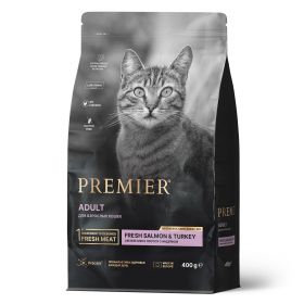 Premier Cat Salmon&Turkey ADULT (Свежее филе лосося с индейкой для кошек)