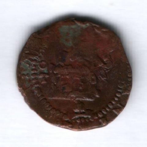 2 мараведи 1566-1566 гг. Испания