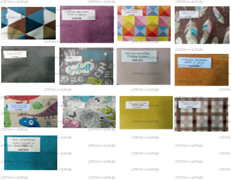 Текстиль 38 попугаев, варианты