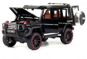 Машинка метал Mercedes-Benz AMG G63 22 см. звук, свет, вибрация (HCL908A)
