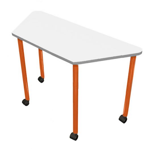 РК4К-2004 Стол трапеция мобильный ( ral 2004)