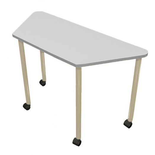 РК4К-22 Стол трапеция мобильный (ЛДСП 22 мм)