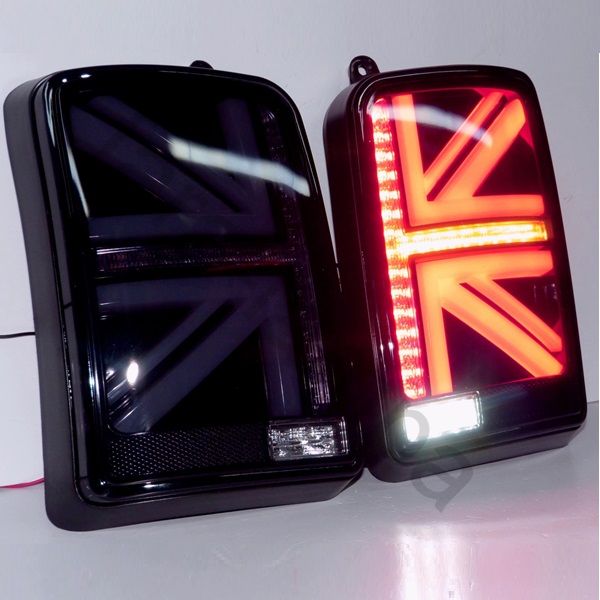 Светодиодные задние фонари на Ниву белые Англия