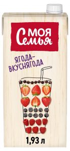 Сок/Нектар МОЯ СЕМЬЯ 1,93л Фруктово/ягодный