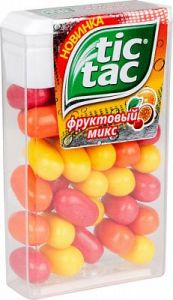 Драже TIC TAC 16г Фруктовый микс