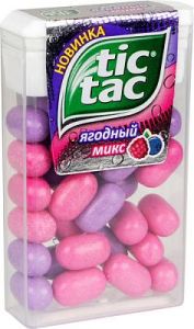 Драже TIC TAC 16г Ягодный микс