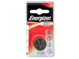 Батарейки ENERGIZER Lithium 1шт CR 2025 FSB1