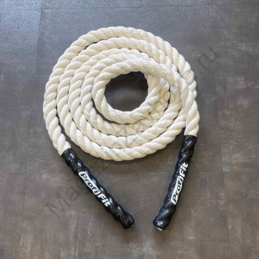 Канат для перетягивания (хб) D40 мм, 25 м PROFI-FIT