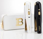 Balmain Hair Утюжок беспроводной цвет черный + золотой B713 Limited Edition Cordless Straightener FW21 Black Gold