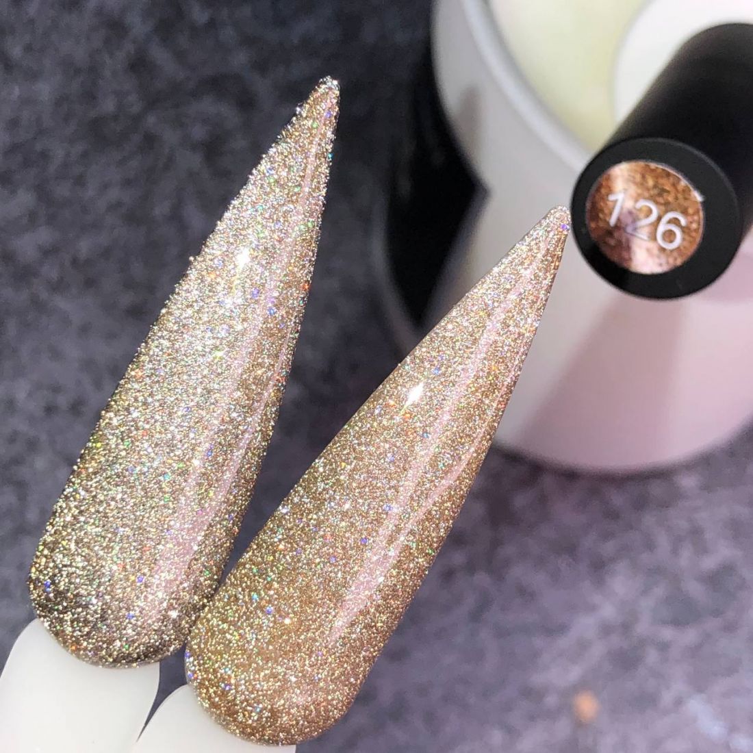 Гель-лак Glow Cat Eye №126