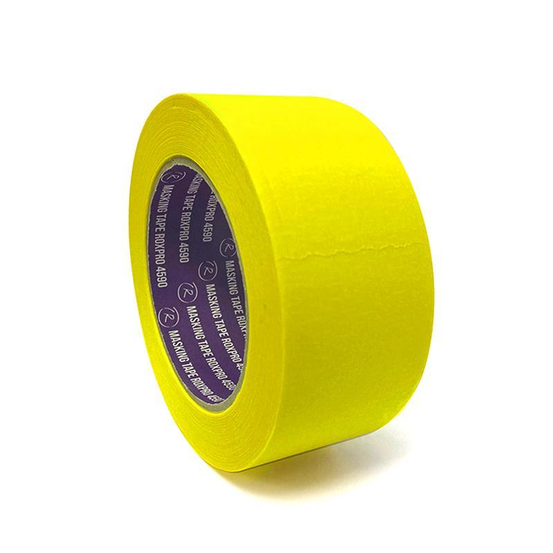 RoxelPro ROXPRO 4590 Малярная лента, ярко-жёлтая, 48мм. х 40м.