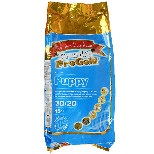 Сухой корм для щенков Franks ProGold Puppy с курицей 15 кг