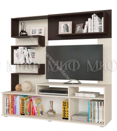 Гостиная Рица Дуб беленый, венге