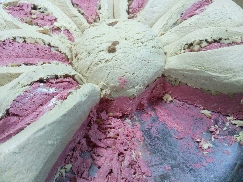 Халва кунжутная с гранатом