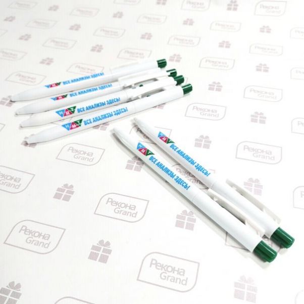 Ручки с логотипом для медцентра