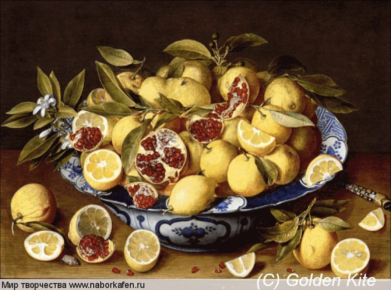 Набор для вышивания "1567 A Still Life Of A Wanli Kraak Porcelain"