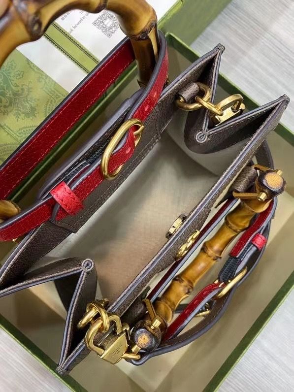 GUCCI BAMBOO DIANA 20x16x10 cm