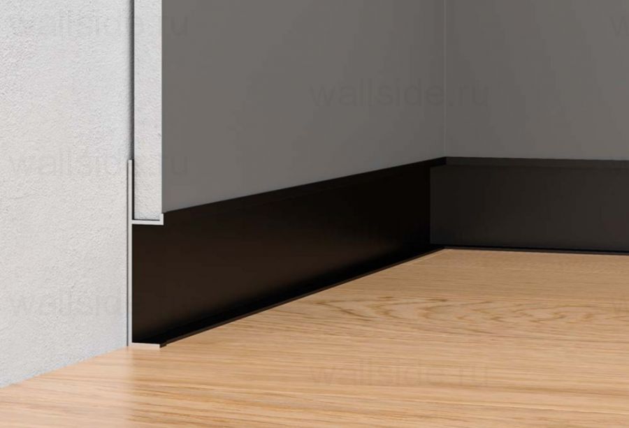 Теневой плинтус Line Art SC 7540 чёрный