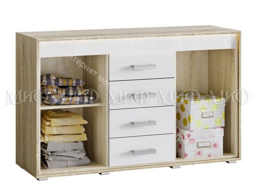 Гостиная Фортуна Белый Глянец