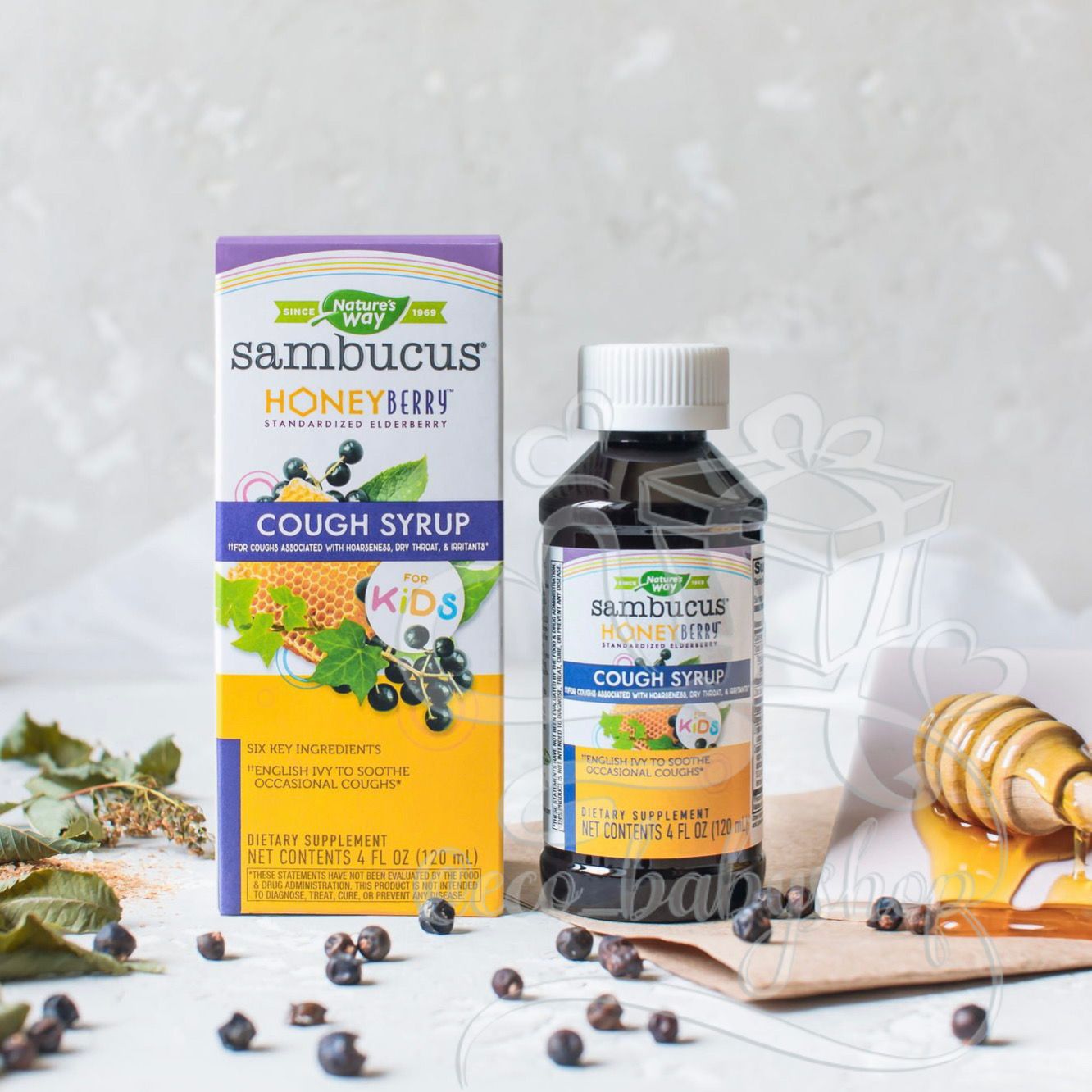 Сироп от кашля Nature's Way Sambucus