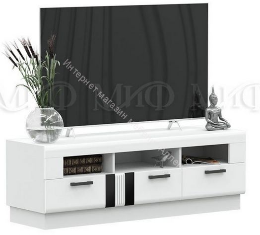 Гостиная Магнолия Белый Глянец