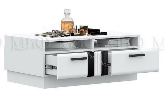 Гостиная Магнолия Белый Глянец