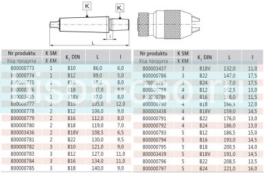 Втулка переходная 5361-3/B18V Bison Bial