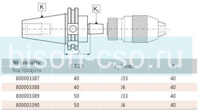 Втулка переходная 5374J-40-J6-40 Bison Bial