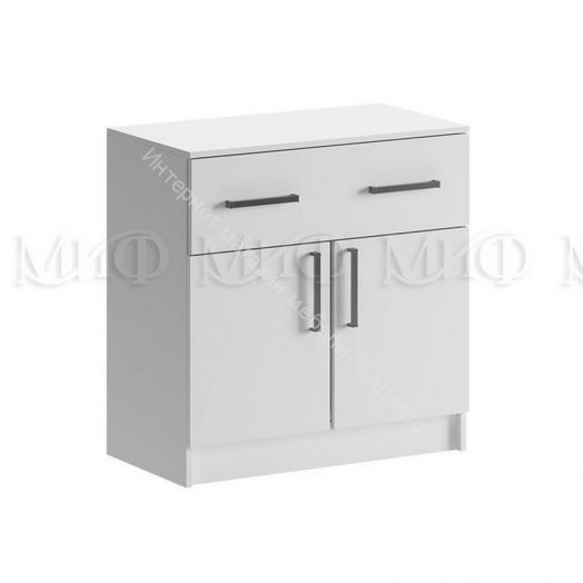 Комод Бася с ящиком 2-мя дверьми Белый