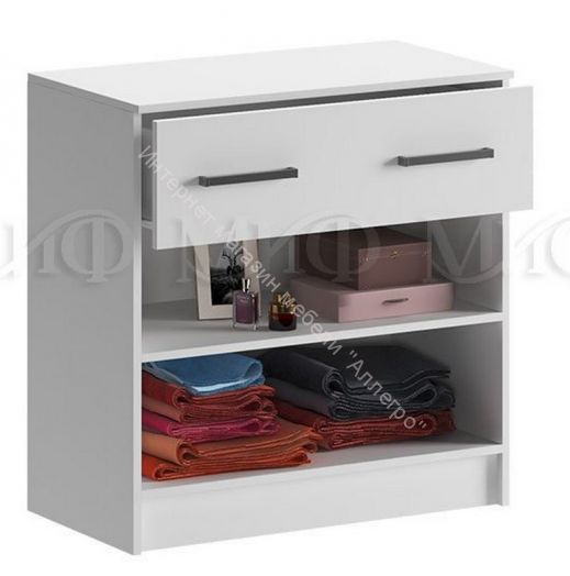 Комод Бася с ящиком 2-мя дверьми Белый