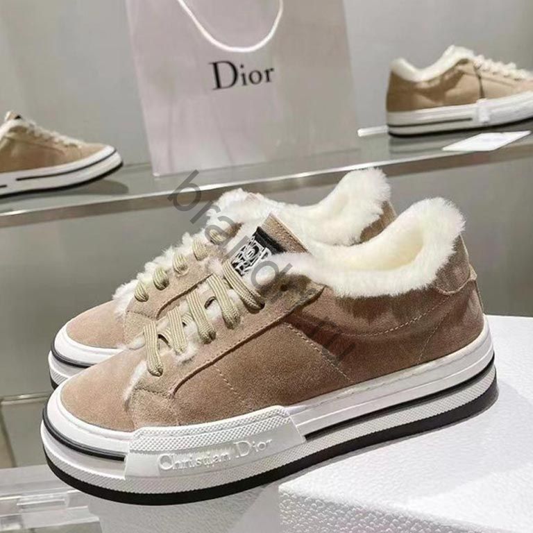 Кроссовки DIOR с мехом