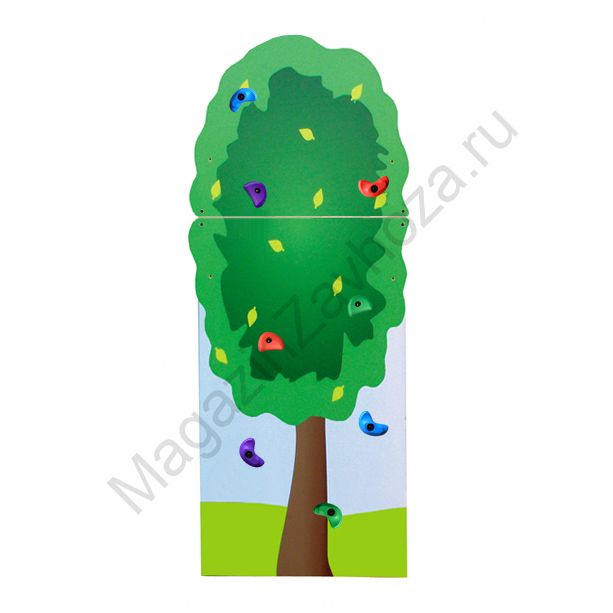 НАСТЕННАЯ ПАНЕЛЬ 30 СКАЛОДРОМ 750Х2200ММ