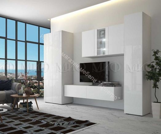 Тумба со стеклом Флорис ТБ-002