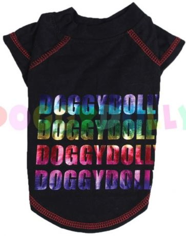 Футболка "Голограмма"черная ( XS, XL)
