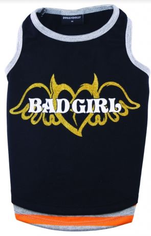 Майка "Bad girl " черная (XS, L, XL)