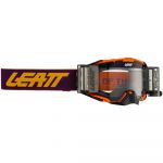 Leatt Velocity 6.5 Roll-Off Indigo, очки для мотокросса и эндуро с системой грязеочистки