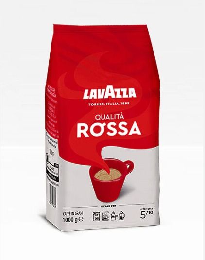 LAVAZZA Rossa кофе в зернах, 1 кг