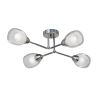 Люстра  Vitaluce V4186-9/4PL,4хЕ14 Макс. 40Вт  Хром / Виталюче