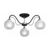 Люстра Vitaluce V3948-1/3PL, 3хЕ27 Макс. 40Вт Черный, Матовый  / Виталюче
