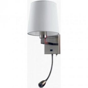 Бра Arte Lamp Hall A9246AP-2AB Античная Бронза, Белый / Арт Ламп