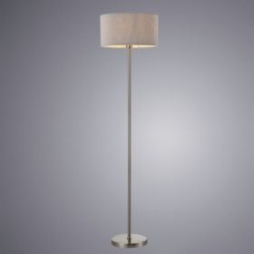 Торшер Напольный Arte Lamp Mallorca A1021PN-1SS Матовое Серебро, Серый / Арт Ламп