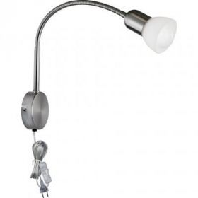 Спот Arte Lamp Falena A3116AP-1SS Матовое Серебро / Арт Ламп