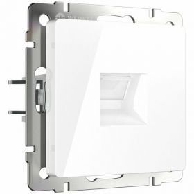Розетка Телефонная Werkel W1182001 Еthernet RJ-11 Белая / Веркель