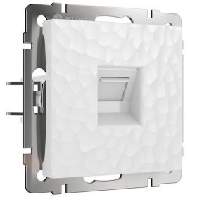 Розетка Werkel Ethernet RJ-45 W1281001 Белая / Веркель